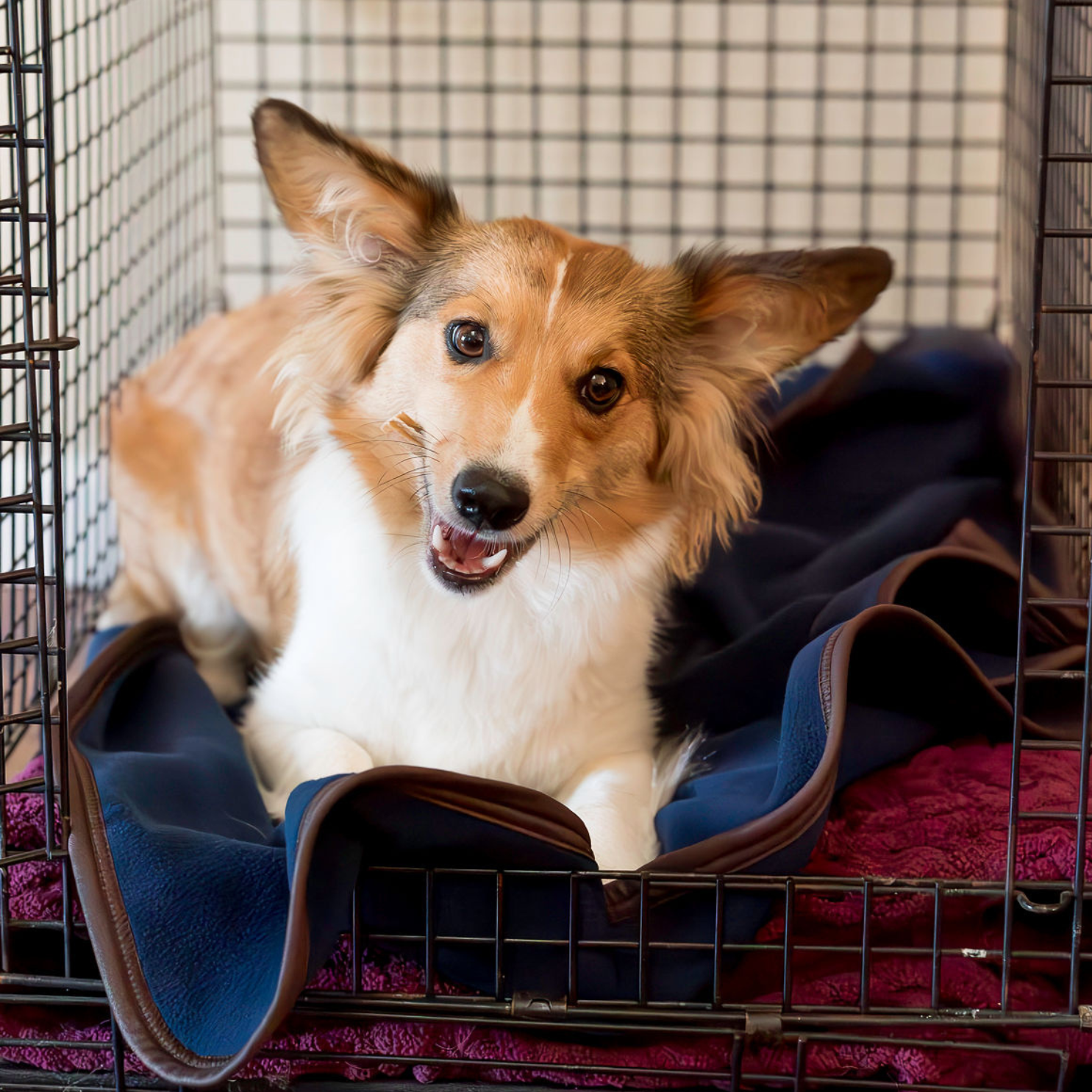 Dog discount cage blanket